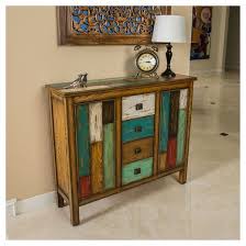 Everest Wood Cabinet Blue Teal Yellow Christopher Knight Home Wood Storage Cabinets Furniture Makeover Rustic Furniture