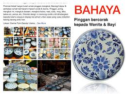 Mereka ada menjual cawan, dulang, pinggan, mangkuk dan juga periuk. Nampak Cantik Tapi Pinggan Mangkuk Corak Viral Ini Boleh Undang Bahaya Pada Kaum Wanita Bayi