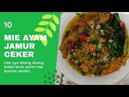 Cara Memasak Mie Ayam Ceker Dan Jamur Sederhana Ala Rumahan Murah Dan Enak Youtube Cara Memasak Memasak Makanan