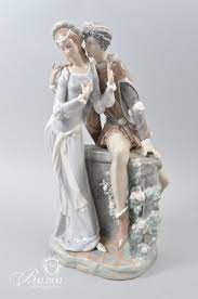 Check spelling or type a new query. Baldini Auction Auction Lladro Glassware Collectibles And Silverplate Item Retired Romeo And Juliet Lovers Of Verona By Lladro