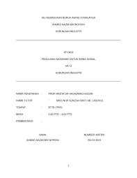 +ebanyakan warga asing ini datang ke malaysia untuk bekerja dengan kadar upah yang rendah tetapi masih sanggup. Pdf Isu Kemasukan Buruh Asing Di Malaysia