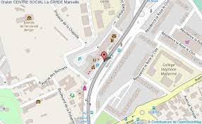 Liste des centres sociaux et des organismes sociaux associés ( sur la ville de marseille (13000), page 1), les centres de secours ou communal et d'aide aux personnes en difficulté. Salle Danse Centre Social La Garde Marseille