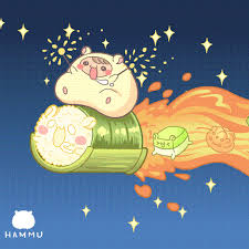 The characters in the pic is link, ezlo from the minish cap and a random fairy. Chiyuki Suishou Selamat Hari Raya Aidilfitri To All Of My Muslim