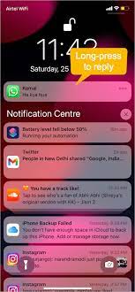 By default, iphone allows you to reply to messages, right from the lock screen and without the need to unlock your device by typing the lock screen passcode . Ios 15 How To Reply To Messages From Lock Screen On Iphone