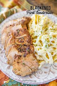 Marinated pork tenderloin can be grilled, broiled pork loin should be marinated for at least one hour. Blackened Pork Tenderloin Plain Chicken