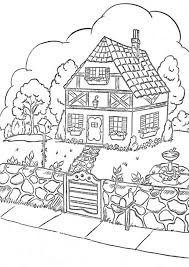 Free Easy To Print House Coloring Pages House Colouring Pages Coloring Pages Coloring Books