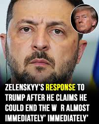 Trump says Zelenskyy's down to 2 choices 😳