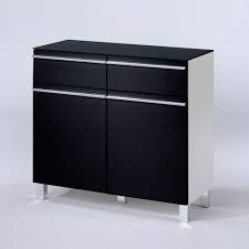 Bad Sideboard In Schwarz Hochglanz Weiss Jetzt Bestellen Unter Https Moebel Ladendirekt De Wohnzimmer Sch Sideboard Schwarz Sideboard Badezimmer Unterschrank