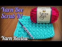 Yarn Bee Scrub Ology Scrub It Youtube Yarn Bee Yarn Crochet Scrubbies