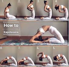 Kapotasana Yoga Kapotasana Yoga Postures Yoga Fitness