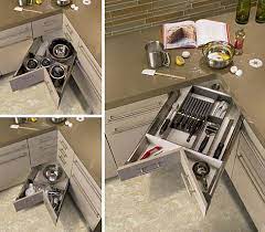 Get free kitchen design estimate by visiting a store near you. Space Saving Corner Drawer Designs Designs Ideas On Dornob