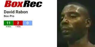 BoxRec: David Rabon
