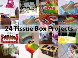24 Tissue Box Projects Tissue Box Crafts Crafts Tissue Boxes