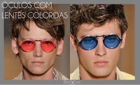 Viallure lentes de contato e óculos. Blog Entre Eles Moda Oculos De Lentes Coloridas Estao De Volta