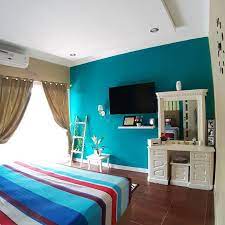Jadi biar adil, sebut saja cyan, relatif terhadap biru dan hijau. 51 Gambar Rumah Cat Biru Telor Asin Gambar Pixabay
