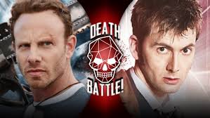 Fin Shepherd vs The Tenth Doctor (Sharknado vs Doctor Who)