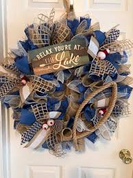 Check out our haunted house wreath selection for the very best in unique or custom, handmade pieces from our венки на дверь shops. Margo S Crafts Lake House Wreath 60 Facebook