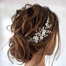 Maybe you would like to learn more about one of these? Amazon Com Jakawin Bride Wedding Hair Comb Flower Girls Bridal Hair Accessories Hair Piece For Women And Girls Hc034 Beauty