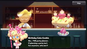 Speaking of birthdays, my friend abby clawson low has a brilliant approach to kids' birthday cakes: Im Sweet As I Am Bitter Cookie Run Devs Meet Birthday Cake