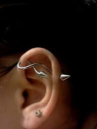 Pieza De Scaffold Piercing Earing Bar Piercing Piercings Unique Cute Ear Piercings