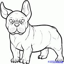 How To Draw A French Bulldog French Bulldog Step By Step Pets Animals Free Online Drawing Tutorial A French Bulldog Drawing Bulldog Drawing Puppy Drawing