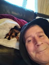 Happiest of birthdays to my best pal Holly with me 8 years from when she  was 12weeks old . She's part of the family with all her quirks and oddities  she fits