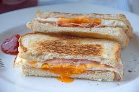 Heisses Sandwich Mit Schinken Und Ei Rezept Rezept Fingerfood Rezepte Rezepte Sandwich