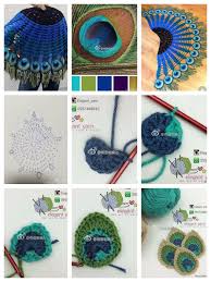 Peacock Feather Crochet Pattern Crochet Feather Peacock Crochet Crochet Tutorial Pattern