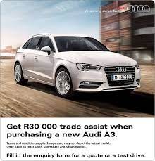 Specials Audi A3 Audi Carros Novos