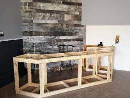 How To Build A Super Easy Diy Picture Ledge Diy Home Bar Home Bar Plans Home Diy