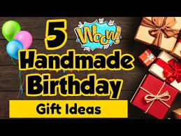 Make online birthday cake delivery, thank gifts for coming guests and. 5 Easy Handmade Birthday Gift Ideas Birthday Gift Ideas Birthday Gifts 2020 Handmade Gift Idea Youtube