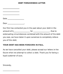 Maybe you would like to learn more about one of these? Writing A Convincing Debt Forgiveness Letter Samples Examples