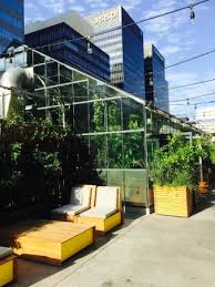 Environmental concerns aside, the glass. Commissary Restaurant A Glass Greenhouse Picture Of The Line La Los Angeles Tripadvisor
