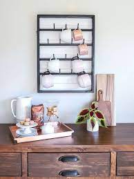 30 Coffee Bars To Put Pep In Your Home Design Kitchen Wall Decor Diy Wall Decor Decor