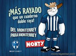 Club de fútbol monterrey, often known simply as monterrey or their nickname rayados, is a mexican professional football club based in monterrey, nuevo león which currently plays in liga mx. La Nueva Mascota De Rayados Monty Asi Es El Futbol