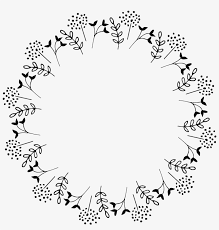 Spring or summer flowers for invitation, wedding or greeting cards. This Graphics Is Small Floral Wreath Free Buckle Black Flower Png Image Transparent Png Free Download On Seekpng