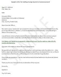 This is a sample visa invitation letter format for relatives on behalf of residents of a country to the embassy. Inviting Foreign Guests For Commencement Or Family Visit Cleveland State University