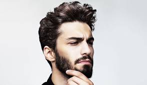 A vertical line of hair across the chin. Men S Hairstyle For Every Face Shape Be Beautiful India