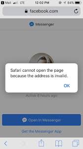The subreddit moderators reserve the right to remove any posts or users from the subreddit without notice at any point based on their own discretion. Facebook Messenger Won T Open In Safari And Forces Me To Use The App Assholedesign