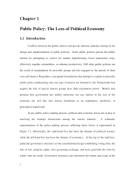 While public interest as ideal provides a good starting point for public affairs deliberation, any move from deliberation to action requires a tangible concept. Pdf Public Policy The Lens Of Political Economy