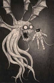 John Kenn Illustration Monster Mayday Mayday This Situation Seems Problematic Requesting Backup Illustrazione Arte Che Ispira Arte Nera