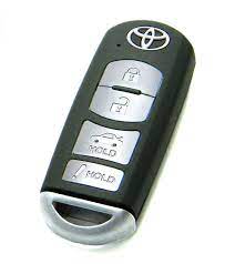 The key fob for your toyota car makes it easier to access the vehicle. 2017 2018 Toyota Yaris Ia 4 Button Smart Key Fob Wazske13d01 Wazske13d02 89904 Wb001