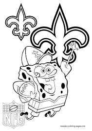 Keep your kids busy doing something fun and creative by printing out free coloring pages. New Orleans Saints Coloring Page Coloring Home