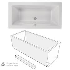 Rechteck badewanne 180 x 80 cm. Acryl Badewanne Lupor 200 X 90 Cm Weiss Wanne Styropor Wannentrager Rechteck Heat Store