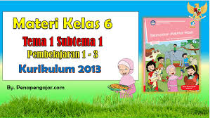 Rangkuman materi kelas 4 tema 7 subtema 3 pembelajaran 2 pak haritz februari 18, 2021. Rangkuman Materi Kelas 6 Tema 1 Subtema 1 2 Dan 3 Dan Contoh Soal