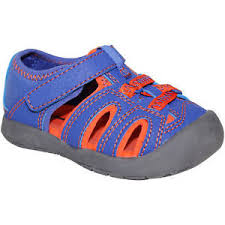 garanimals toddler boys sport sandals blue orange size 3