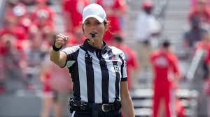 Sarah thomas, here working a 2009 bowl game in detroit, is a finalist to become an nfl ref. The Rapid Remarkable Rise Of College Football Official Amanda Sauer