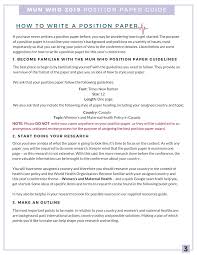 Icao, wmo, unctad and many more.understanding what the letters mean, what these agencies do, and how they work together may appear to be a daunting task. Position Paper Guide 2019 Mun World Health Organization