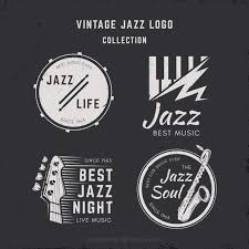 Download Jazz Logo Collection With Vintage Style For Free Music Logo Design Logo Collection Jazz