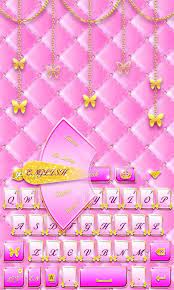 Pink Gold Go Keyboard Theme Apk Download Free Personalization App For Pink And Gold Android Theme Theme